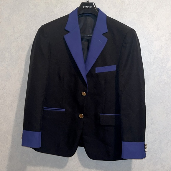 Renior Men blazersize: 38color: blue & black